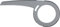 HDmirrorR Page-219-K Dekaform Fahrrad Kettenschutz bei Kettenschaltung, für Kreidler NSU, Rex, Rixe, Prophete, Touring bis 42 Zähne*Transparent ohne Lochung