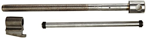 Husillo y tuerca para tornillo banco guia cuadrada 207041/207071 y 216, 175mm