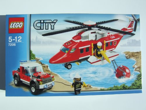 LEGO City 7206 - Feuerwehr-Helikopter