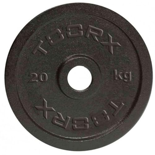TOORX Disc Cast Iron Black, 25 mm, 20 kg