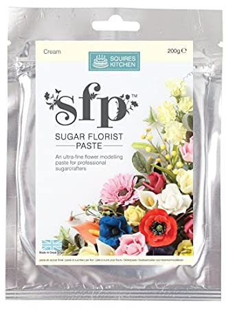 Squires Kitchen Sugar Florist Paste (SFP) Cream 200 Gram
