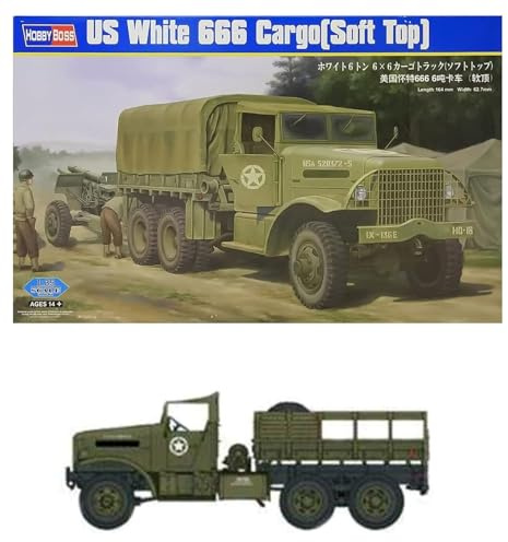 Hobbyboss 1:35 - US White 666 Cargo (Soft Top)