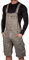 Jet Lag Herren Latzhose Overall Cargo Shorts cement XL