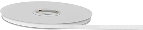 Klettband selbstklebend 25 m | weiß oder schwarz | Breite frei wählbar | Flauschband oder Hakenband (10 mm Flauschband, weiß)