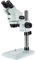 Amscope SM-1BN-V203 7X-114X kontinuierliche Vergrößerung Binokulares Stereo Mikroskop 100mm Ausgleichlänge Okulare WH10X/22 großes Metallstativ
