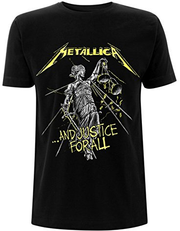 Metallica ...and Justice for All - Tracklist Männer T-Shirt schwarz 5XL