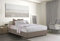 Letto Matrimoniale Elisa, Letto Contenitore con Rivestimento in Tessuto, 100% Made in Italy, Apertura Frontale, Adatto per Materasso Cm 160x190, Tortora
