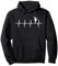 Ballett Herzschlag Heartbeat Geschenk für Ballerinas Pullover Hoodie