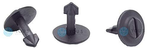 10 x YOU.S Original Motorschutz Befestigung Clips Kopf Ø 24 mm - 4A0 805 121