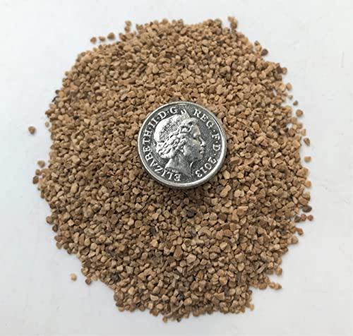 Crushed Walnut Shells - Four Grades Available - Very Fine to Coarse - 500 grams to 1.5 kilo - Abrasive - Pin Cushion Filler (H. 1 kilogram - Medium grade)