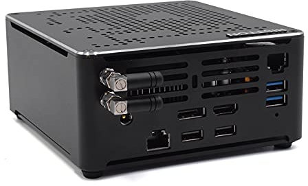 HISTTON NUC Mini PC Windows 11 Pro Intel Core i9-9880H Prozessor 64GB RAM 1TB M.2 SSD, Unterstützt SATA3.0 für 2,5 Zoll HDD/SSD, HDMI & DP Dual Output/TPC/WiFi/BT 4.2/4K Micro Desktop Computer