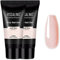 ROSALIND Rosa Ricostruzione Unghie Gel, 2 * 60ml Pink Acrigel per Unghie Poly Nail Gel Acrilico per Unghie Ispessente, Gel Extension per Unghie per Principianti e Professionisti Manicure da Salone