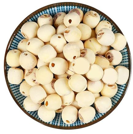 White Lotus Chinese Herbal Food New Lotus Fleisch Lianzi 100g-500g Top Lotus Samen (100g)