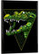artboxONE Poster mit schwarzem Rahmen 18x13 cm Tiere Robot Crocodile - Bild Crocodile Comic Crocodile