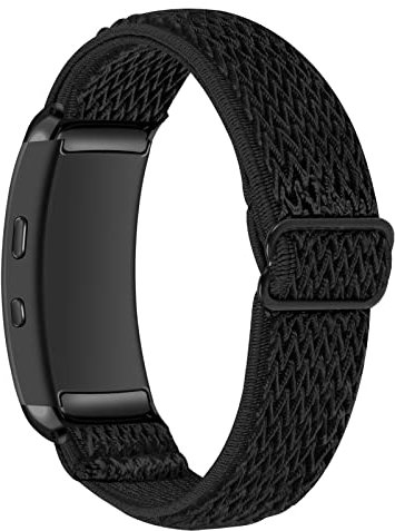 Armband für Samsung Gear Fit 2 Pro, Bryce Slim Woven Uhrenarmbänder Sport Verstellbares Elastisches Armband Handgelenkschlaufe Zubehör für Samsung Gear Fit 2/Fit 2 Pro R360/R365 (G04)