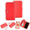 K-S-Trade Protective Case For Lenovo Legion Phone Duel 2 2in1 Wallet Case Mobile Phone Cover With Bumper Compatible With Lenovo Legion Phone Duel 2 Bag Sleeve Cellphone Smartphone Red (1x)