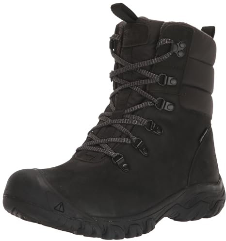 KEEN Damen Greta Boot Waterproof Schneestiefel, Black2, 38.5 EU