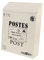 Housoutil Briefkasten Vintage-briefkasten Zur Wandmontage Mit Schloss Großer Kapazität Briefkasten Für Post Und Vorschläge