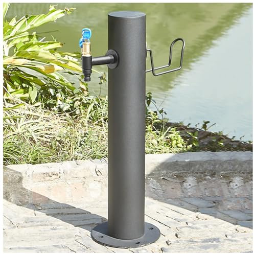 Columna de Agua para jardín con Grifo, tubería de Agua anticongelante para Exteriores, hidrante de Agua con Pistola rociadora, estación dispensadora de Agua para jardín, Fuente distribuidora de Agua