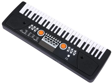 Elektronisches Klavier Tastatur 49 Tasten USB-E-Piano Und Mikrofon, Digitale Musik, Elektronische Tastatur, 16 Töne, 8 Rhythmen, 6 Demo-Songs, Musik