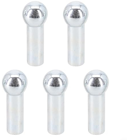 DAZZLEEX 5 x Kabel-Kugelklemmen für Stahldraht, Antenne, Wäscheleine, Ersatz-Kabel-Zubehör für Zuhause (6 mm)