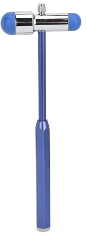 Martillo para Reflejos Neurológicos, Tromner Martillo para Reflejos de Aleación de Aluminio Martillo para Reflejos Neurológicos con Mango Humanizado para Respuestas de la Piel