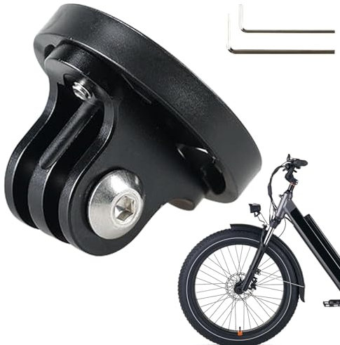 Fukamou Bicycles Handlebar Extension Mount, Bike Light Stand, Bike Computer Mount Adapter, Bicycles Edge Mount for Flashlight, Light Stand