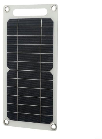 Chargeur solaire flexible 10 W pour téléphones portables Design compact pour voyage et aventure