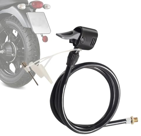Mbiyhgta Ersatzschlauch für Luftpumpe, Ersatzschlauch für Luftpumpe | Universeller Inflatorschlauch, Rückprallschutz, Frostschutz | Auslaufsicheres 80 cm/125 cm Luftpumpenzubehör für Matratzen,
