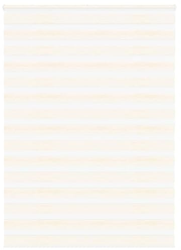 vidaXL Zebrarollo Marmorbeige 165x200cm Stoffbreite 160,9 cm Polyester, Zebra-Rollo, Doppelrollo, Zebra-Jalousie für Fenster, Doppelrollo, Zebra-Rollo