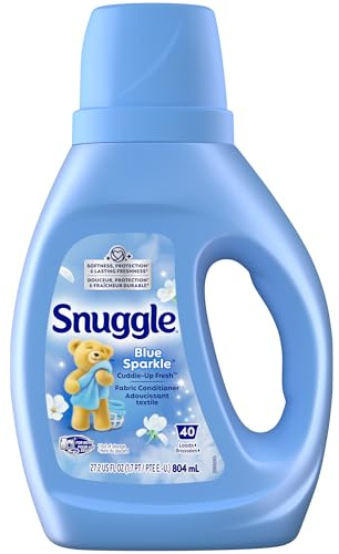 Snuggle Blue Sparkle Cuddle- Up Fresh 27.2oz Liquid Fabric Conditioner