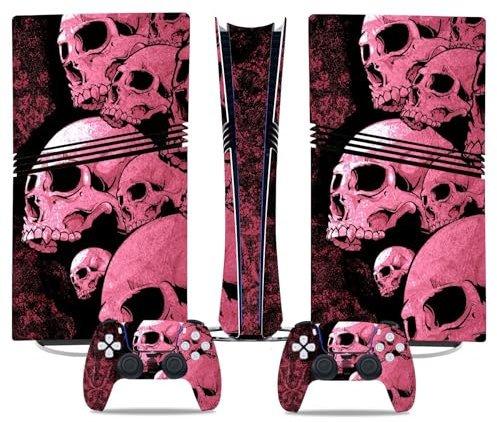 PDURMBUAB Sin Espuma Skin De Vinilo Anime para PS5 Pro Disk Edition para Consola Mandos Resistente Arañazos Duradero Compatible con para PS5 Pro 06217 Sin Burbujas