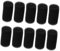 AKOOSY 10 pièces Rouleaux Mousse Noire pour Filtre de Piscine Accessoires de Nettoyage pour Filtre à Poisson Compatibles Systèmes de Filtration