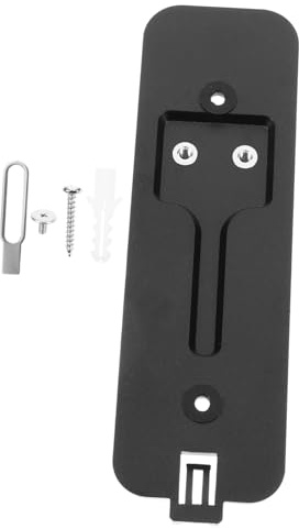 Didiseaon Splashproof Doorbell Wall Mount Back Plate Compatible with Ring Video Doorbell Dirtproof Wireless Bracket for Home Apartment Office Use Replacement Spares in Black