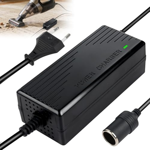 LYPPUL Spannungswandler 220v auf 12v, KFZ Netzadapter, Adapter Zigarettenanzünder Steckdose, Geeignet für Luftkompressoren Tragbare Kühlschränke Autoventilator Luftbefeuchter Usw