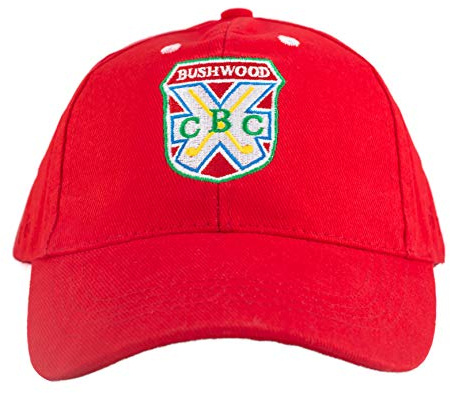 Caddyshack Bushwood Country Club Red Baseball Cap Hat