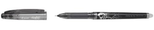 Pilot Frixion Point Erasable Rollerball 0.5 mm Tip - Black, Pack of 5