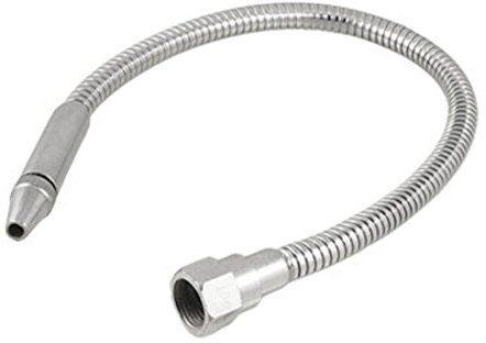 sourcing map 1/2BSP Gewinde 15/64 Runddüse Metall Kühlmittelölschlauch für Drehmaschine de