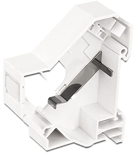 DELOCK Keystone Halterung für Hutschienen mit Erdung, 1 Stück