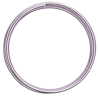 Vaessen Creative Fil Aluminium 2 m x 4 mm - Fil Métallique Soft Lilac (Violet) - Fil de Fer Souple pour Loisirs Créatifs, Perlage et Fabrication de Bijoux