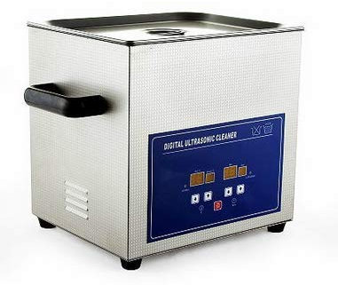 Gowe Ultrasonics pulitori 240 W a ultrasuoni lavatrice 10L capacità con cesto del bucato