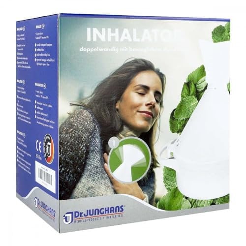 INHALATOR Kunststoff doppelwandig bewegl.Mundstück 1 St