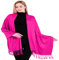 CJ Apparel HotRosa Einfarbiges Design Nepalese Schal Zweite Wahl Schal Stola Pashmina NEU