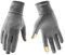 BOODUN Leichte Sporthandschuhe Laufhandschuhe WARM UP Running Handschuhe Unisex Sport Handschuhe Slim Walking Handschuhe für Damen und Herren mit Touchscreen-Funktion - Grau - L/XL