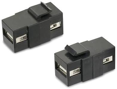 RED 4 POWER Einbau-Modul KM-UU-S, USB-A, schwarz