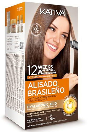 KATIVA Kit lisciante brasiliano (CONFEZIONE ITALIANA)