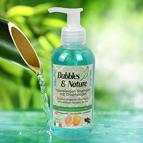 Bubbles & Nature Hundeshampoo Super Weiß für graue und weiße Hunde