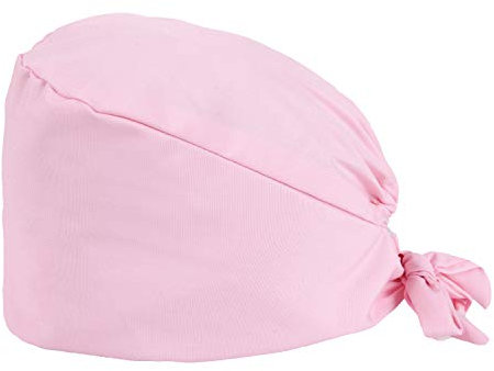 MISEMIYA - Chirurgische Kappe Verstellbare Hygienekappe - schweißabsorbierender Streifen auf der Stirn - Ref. 9001 - Pink, Pack* 1 Pcs