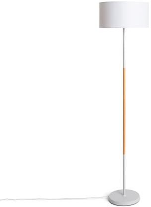 LEDKIA LIGHTING Stehlampe aus Metall Wifi mit Dimmer Silinda Weiß E27