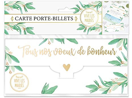 STC Carte Porte-Billets pour Mariage, 21